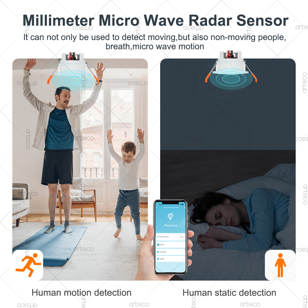 เซ็นเซอร์ตรวจจับการเคลื่อนไหว  - Zigbee Motion Sensor บทวิจารณ์และราคา