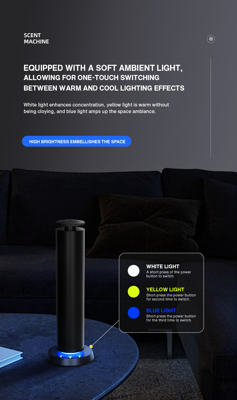 เครื่องกระจายกลิ่นหอมบลูทูธแบบ - Smart Home Fragrance Diffuser บทวิจารณ์และราคา