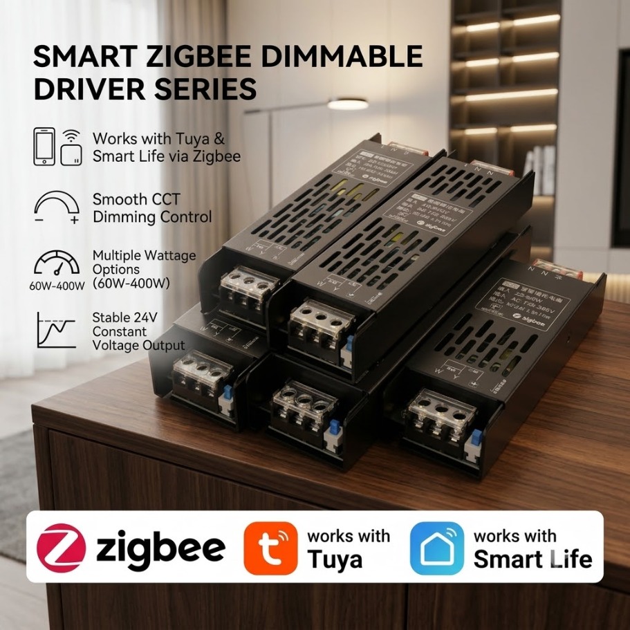 DC24V Tuya Zigbee LED Power Tr - Smart Power Strip บทวิจารณ์และราคา