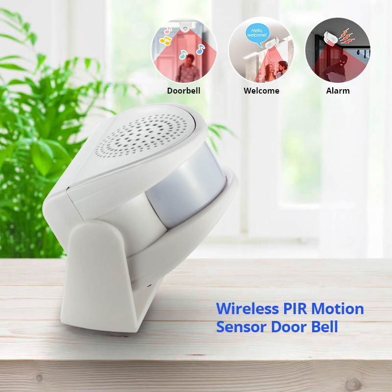 32 เพลงยินดีต้อนรับอินฟราเรด C - Wireless Door Sensor บทวิจารณ์และราคา